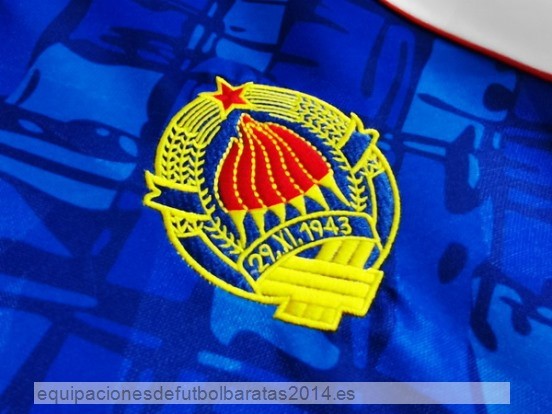 Nuevo 1ª Camiseta Yugoslavia Retro 1992 Azul Baratas